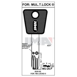 Llave en bruto JMA MU-26.P – vista agrupada