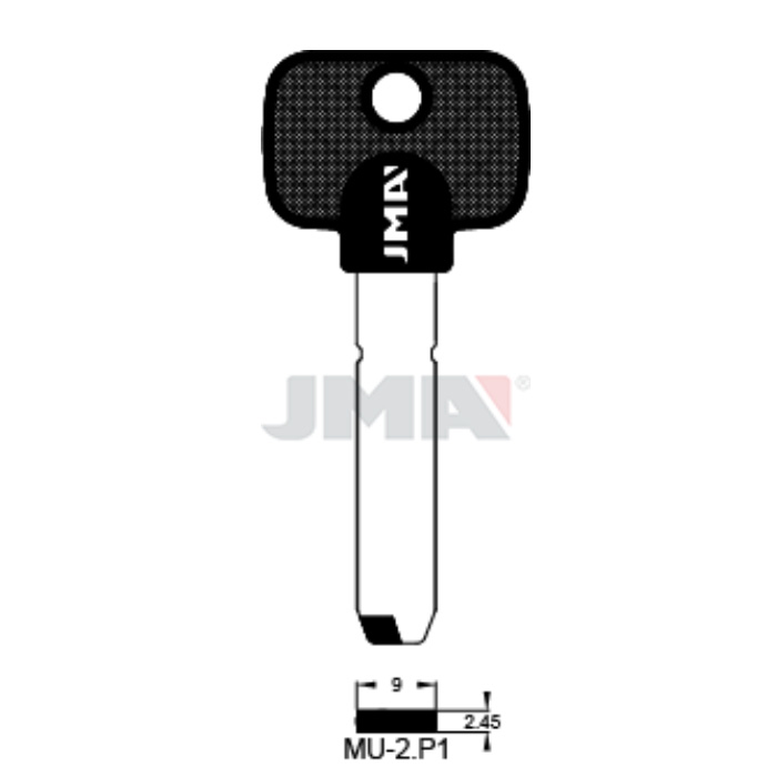 Llave en bruto JMA MU-2.P1