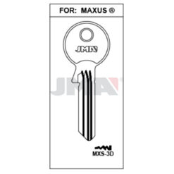 Llave en bruto JMA MXS-3D – vista agrupada