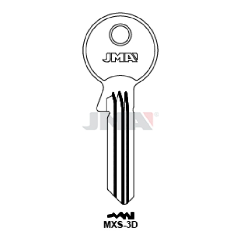 Llave en bruto JMA MXS-3D