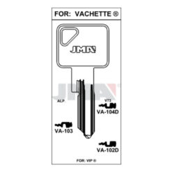 Llave en bruto JMA VA-102D – vista agrupada
