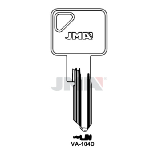 Llave en bruto JMA VA-104D