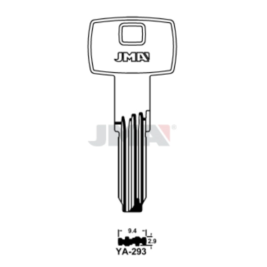 Llave en bruto JMA YA-293