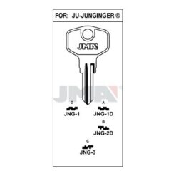 Llave en bruto JMA JNG-1D – vista agrupada