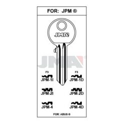 Llave en bruto JMA JPM-1D – vista agrupada