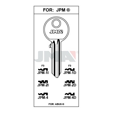 Llave en bruto JMA JPM-2I – vista agrupada