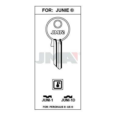 Llave en bruto JMA JUNI-1 – vista agrupada