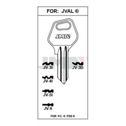 Llave en bruto JMA JV-4I – vista agrupada
