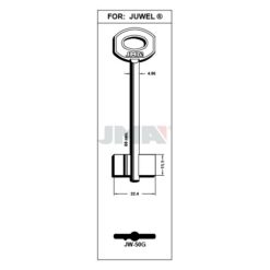 Llave en bruto JMA JW-50G – vista agrupada