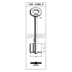 Llave en bruto JMA JW-90G – vista agrupada
