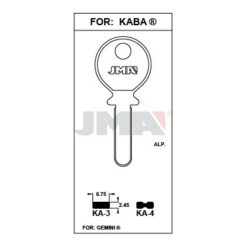 Llave en bruto JMA KA-4 – vista agrupada