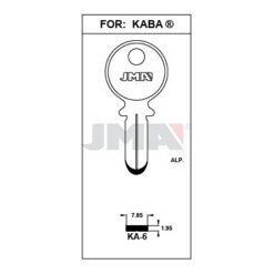 Llave en bruto JMA KA-6 – vista agrupada