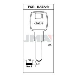 Llave en bruto JMA KA-8 – vista agrupada