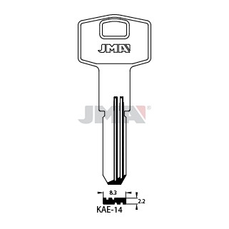 Llave en bruto JMA KAE-14