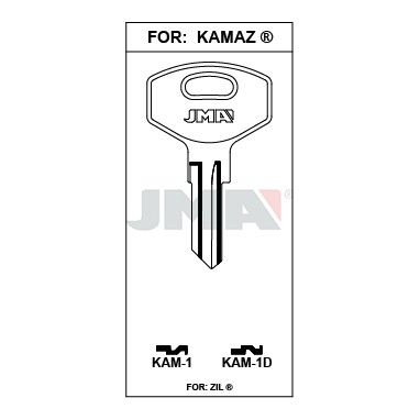 Llave en bruto JMA KAM-1 – vista agrupada