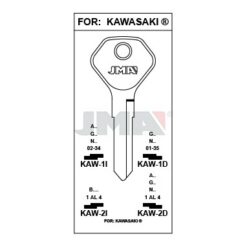 Llave en bruto JMA KAW-2I – vista agrupada