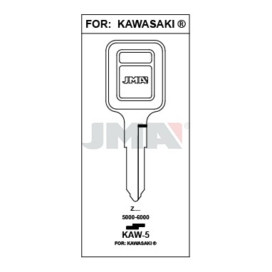 Llave en bruto JMA KAW-5 – vista agrupada