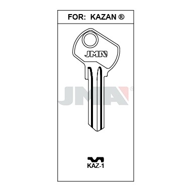 Llave en bruto JMA KAZ-1 – vista agrupada