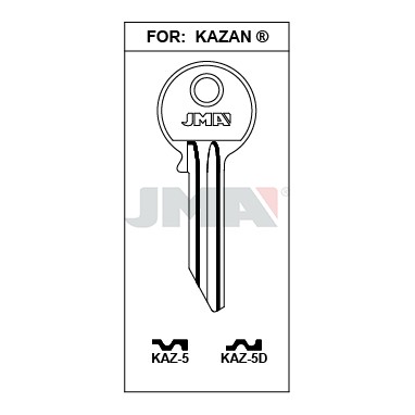 Llave en bruto JMA KAZ-5 – vista agrupada