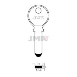 Llave en bruto JMA KE-3