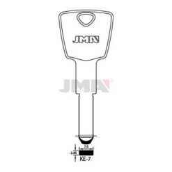 Llave en bruto JMA KE-7