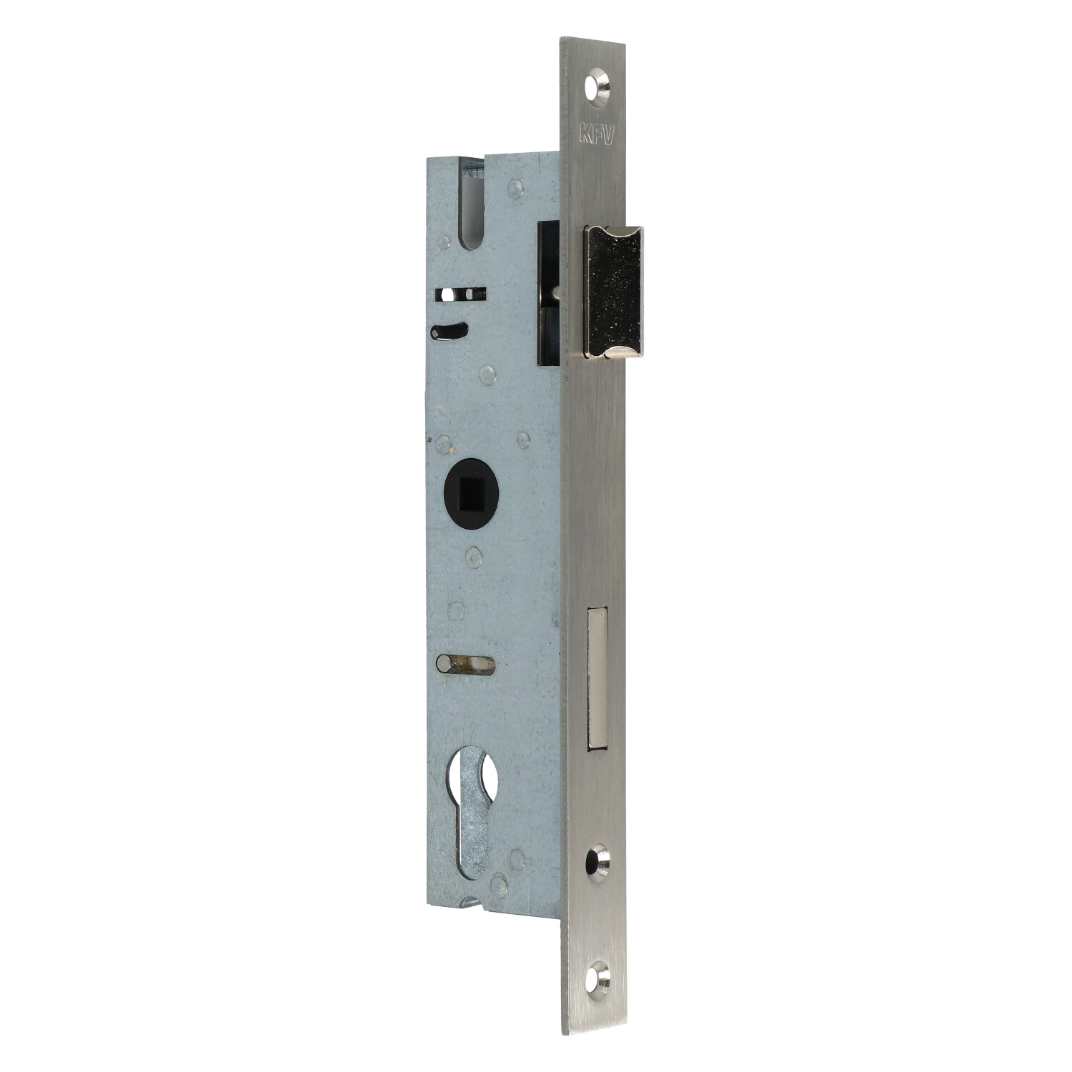 KFV 28.72 PZW | Cerradura para bombín | Distancia entre ejes 72 mm | Caja semiabierta