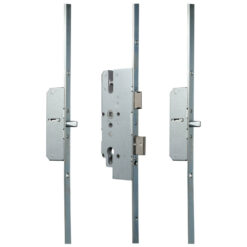 KFV AS2372 | Cerradura multipunto | 2 bulones, ejes 72 mm