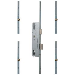 KFV AS8092 | Cerradura multipunto | 4 rodillos, accionada por bombín