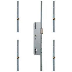 KFV AS8092 | Cerradura multipunto | 4 rodillos, accionada por bombín