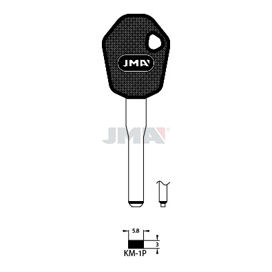 Llave en bruto JMA KM-1.P