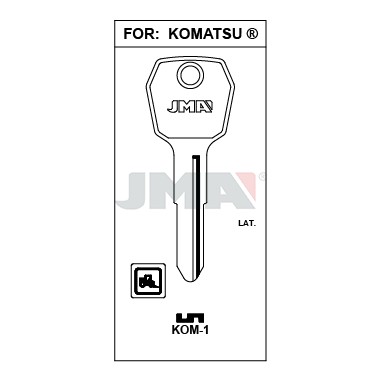 Llave en bruto JMA KOM-1 – vista agrupada