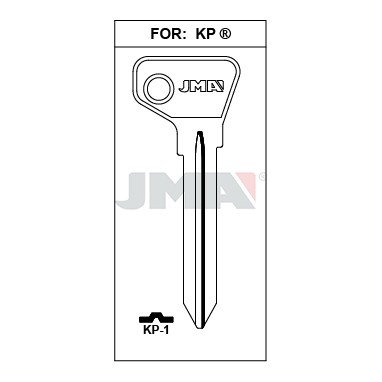 Llave en bruto JMA KP-1 – vista agrupada
