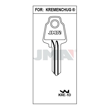 Llave en bruto JMA KRE-1D – vista agrupada