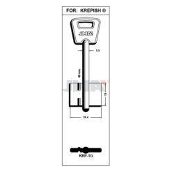 Llave en bruto JMA KRP-1G – vista agrupada
