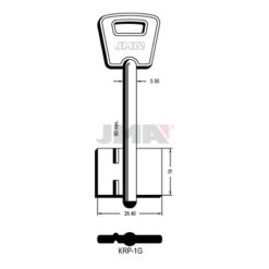 Llave en bruto JMA KRP-1G