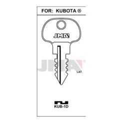 Llave en bruto JMA KUB-1D – vista agrupada