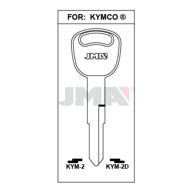 Llave en bruto JMA KYM-2 – vista agrupada