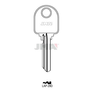 Llave en bruto JMA LAP-29D