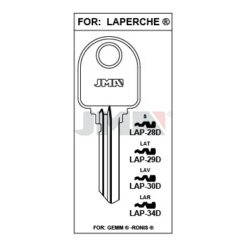 Llave en bruto JMA LAP-34D – vista agrupada