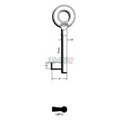 Llave en bruto JMA LAP-3