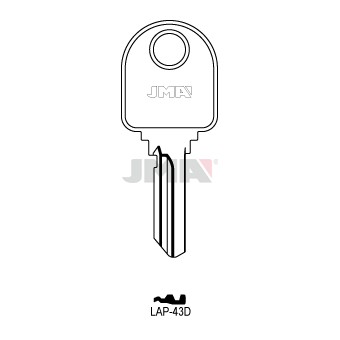 Llave en bruto JMA LAP-43D