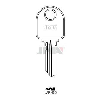 Llave en bruto JMA LAP-45D