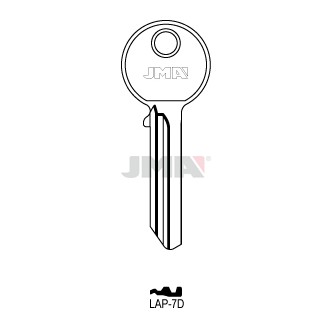 Llave en bruto JMA LAP-7D