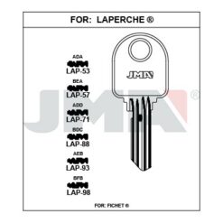 Llave en bruto JMA LAP-88 – vista agrupada