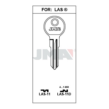 Llave en bruto JMA LAS-11 – vista agrupada