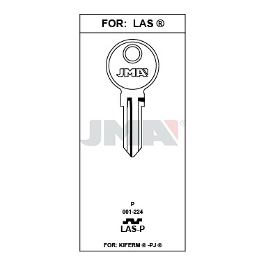 Llave en bruto JMA LAS-P – vista agrupada