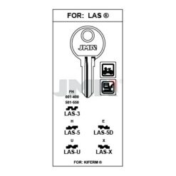 Llave en bruto JMA LAS-U – vista agrupada