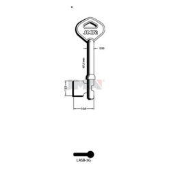 Llave en bruto JMA LASB-3G