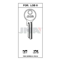 Llave en bruto JMA LB-1D – vista agrupada