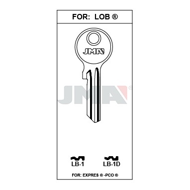 Llave en bruto JMA LB-1 – vista agrupada